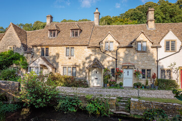 Castle Combe, England - August 24 2024 