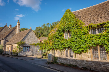 Castle Combe, England - August 24 2024 