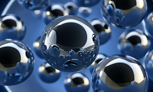 Abstract Spheres JPG Texture Video