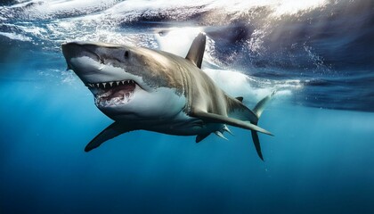 Fototapeta premium great white shark