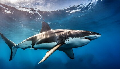 Fototapeta premium white shark