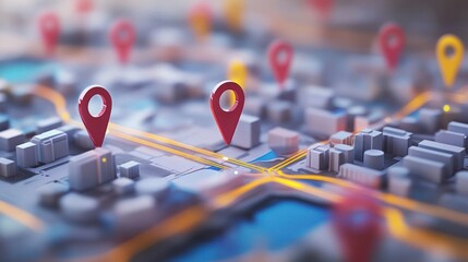 Global Online Marketplace Distribution, Strategic Location Mapping