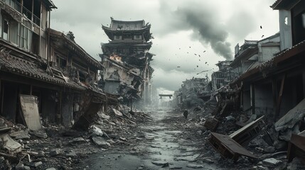 Intensifying conflicts in East Asia, dramatic environments