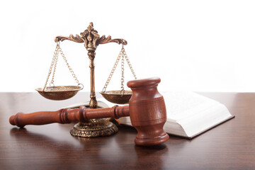 Law firm of a lawyer is the concept of justice and law