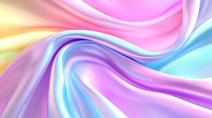 With gentle flowing waves and soothing pastel hues, this abstract background wallpaper celebrates LGPTQ pride