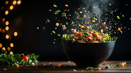 Vibrant caldo de res, clear beef broth with tender meat and colorful vegetables