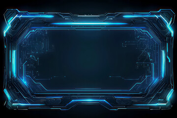 Transformers-themed Game: Sleek and High-Tech Pop-Up Background Frame