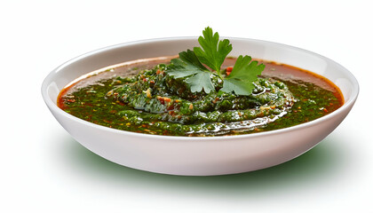 Eye-catching green and red concoction, guaranteed to elevate your meals