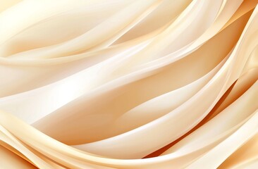 Bedroom wall or reception room design decorated with a wallpaper texture background. Abstract linen tone color beige, sepia and with cream.