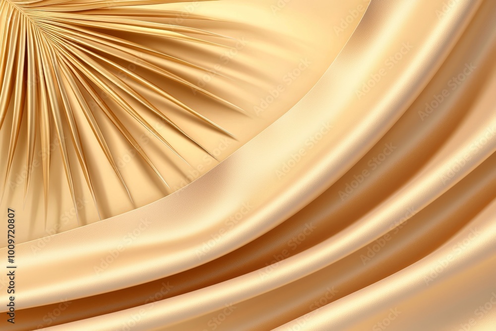 Poster an abstract minimalist light beige background is used for product presentations with light and shado