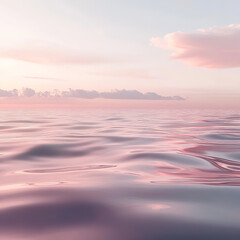 Fototapeta premium Light pink background, dream, Clear water