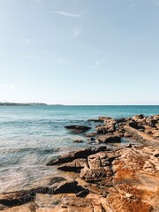 beach and rocks