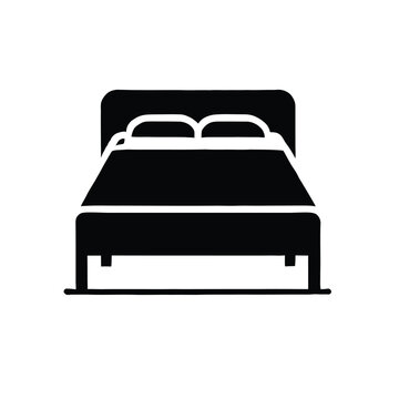 recommend clip art: Bed Silhouette