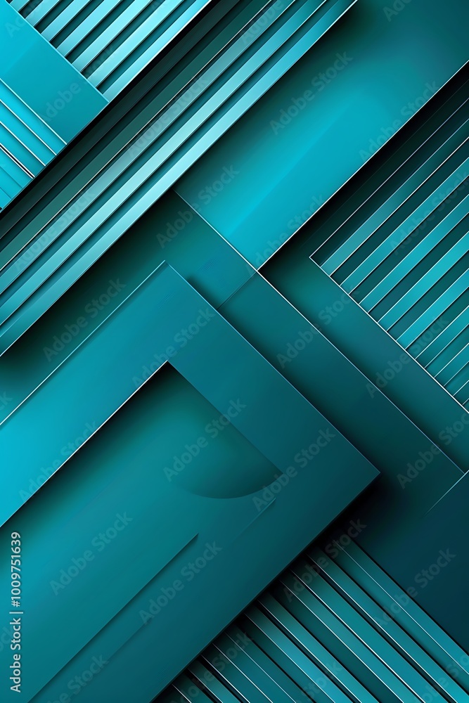 Poster intricate dark green abstract backdrop with intersecting geometric lines creating dynamic patterns a