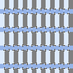 Skyes oblique grating. Transparent PNG optical illusion. The blue lines appear to be diverging at random angles, but they are perfectly parallel