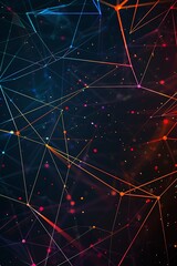 Vibrant Blue Abstract Backdrop with Dynamic Intersecting Lines Creating a Sense of Depth, Movement, and Energy in a Minimalist Geometric Design