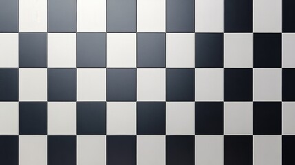 Fototapeta premium The waving checkered flag symbolizing victory at a racing event