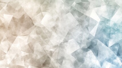 Abstract Geometric Shapes in Neutral Tones on Textured Paper, Featuring Muted blue grey with Subtle Gradients