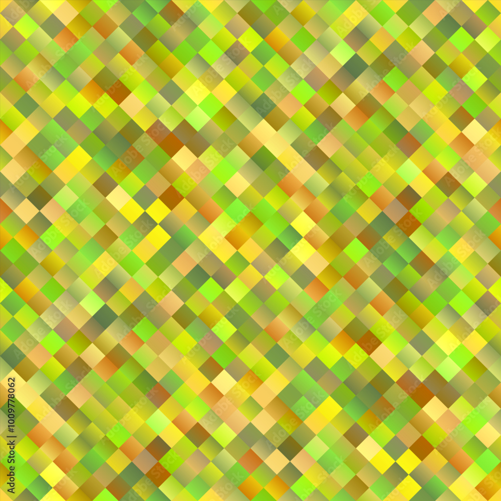 Poster seamless square pattern background - geometric abstract colorful vector graphic design