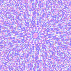 Dynamic round tiled pattern background - hypnotic abstract colorful circular vector illustration from geometrical shapes