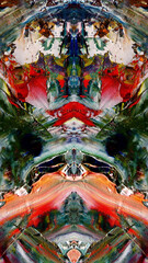 Abstract background wallpaper. Ethnic pattern. Mixtures of oil paint. Trendy hand painting canvas. Wall decor and Wall art prints Idea. 3D Texture. Art object