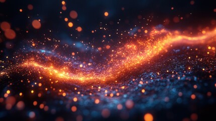 Obraz premium Promotional Background for Music Concept with Vibrant Visuals and Stylish Elements