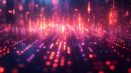 Fototapeta premium Dynamic Music Concept Promotional Background for Creative Projects