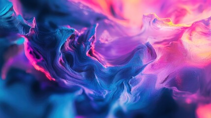 Abstract Swirls of Color