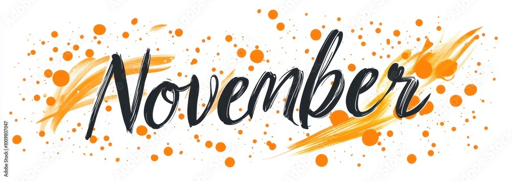 Poster hand-lettered text 