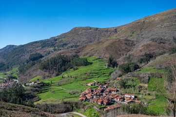 Cantabria, Asomada del Ribero viewpoint.
