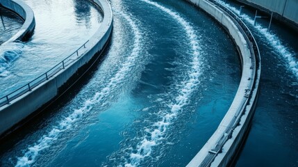 Water waste water treatment plant