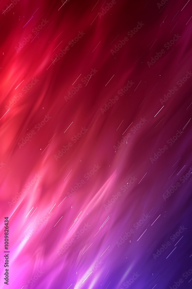 Poster dynamic abstract background featuring a rich gradient blend of deep red and vibrant purple, evoking 