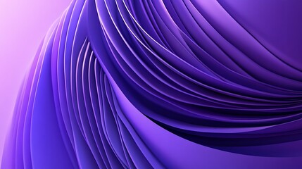 Abstract Purple Wavy 3D Texture with Vibrant Flowing Patterns photo