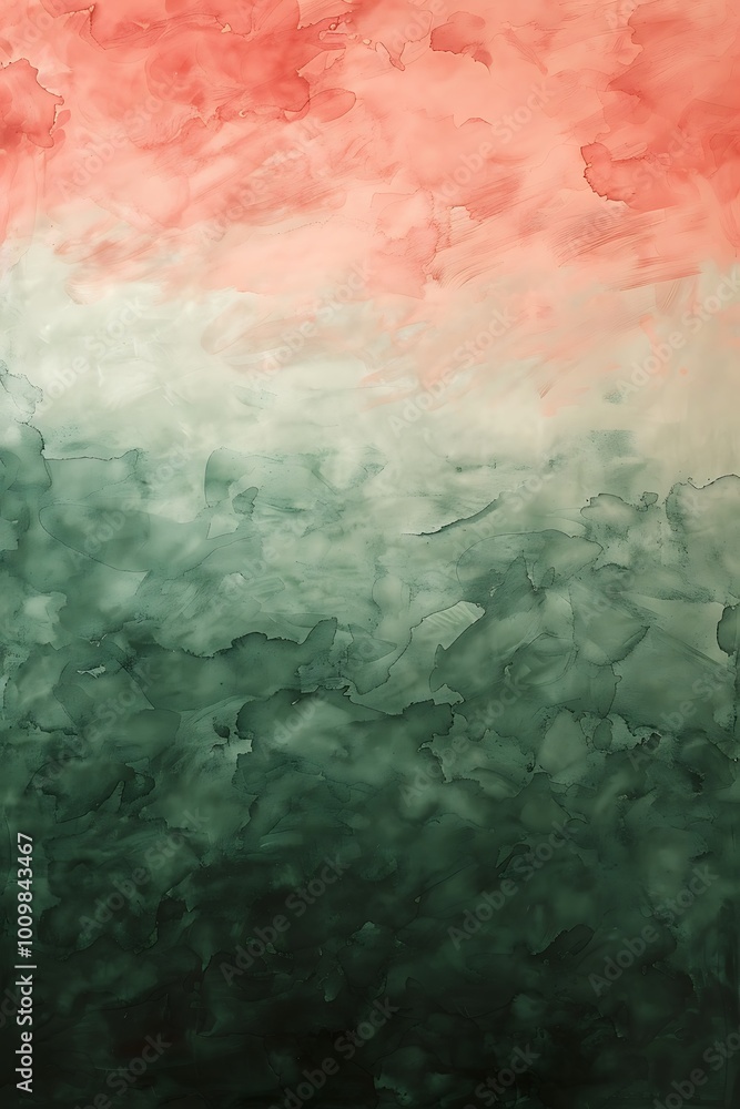 Poster a captivating abstract background showcasing a harmonious blend of vibrant green and soft pink gradi
