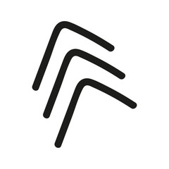 Fototapeta premium Doodle arrow Illustration. Hand drawn element for navigation and presentations.