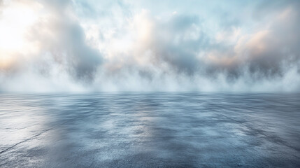 Fototapeta premium Background of blank concrete floor