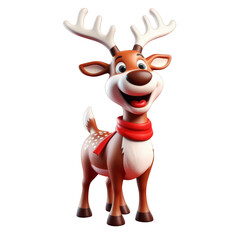 Obraz premium Chibi Animal in Cute Cartoon Illustration
