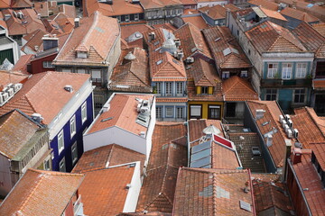 View from above on Porto, Portugal