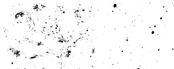  abstract grunge textures featuring splatters and rough patterns, perfect for adding a distressed, vintage feel to designs. Vector illustration