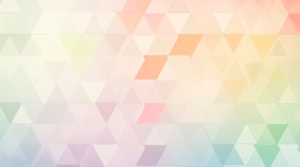 Fototapeta premium colorful Tones Geometric Triangles Grainy Texture. background with Subtle Gradients and Muted Colors 