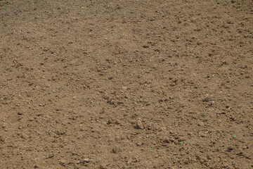 Agricultural land with abstract shapes, patterns and textures. Land ready for planting. Rural...