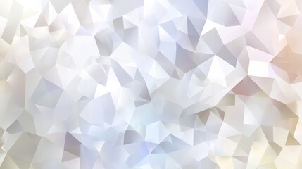 Obraz premium Abstract grey neutral tones featuring geometric triangles and a grainy texture. This background showcases subtle gradients and muted colors