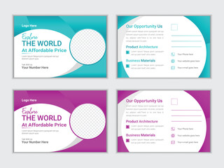  Elegant Postcard Template For Home Sale. Modern home for sale postcard design templateReal Estate Postcard Template. Corporate real estate postcard template design.