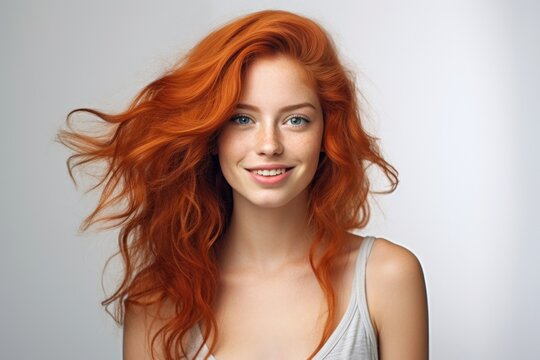 Portrait adult smile photo.