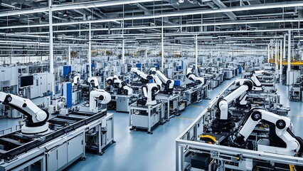 Automated Manufacturing: Robotics and Automation in a Modern Factory