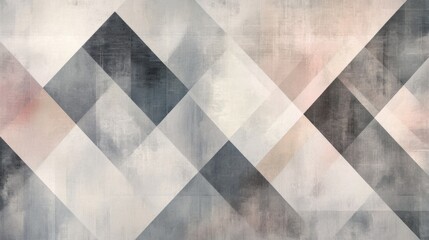 background featuring grey neutral tones with geometric triangles and a grainy texture
