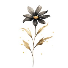 Wild flower asteraceae graphics blossom.