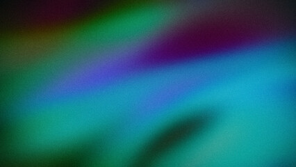 A captivating abstract gradient with deep green, blue, purple, and dark red hues, enriched by a grainy texture. Ideal for modern wallpapers, banners, and backgrounds