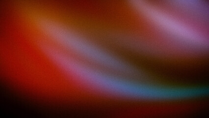 A rich, warm-toned grainy gradient featuring deep reds, oranges, and soft pinks, with hints of subtle blue, creating a vibrant, energetic backdrop for creative projects