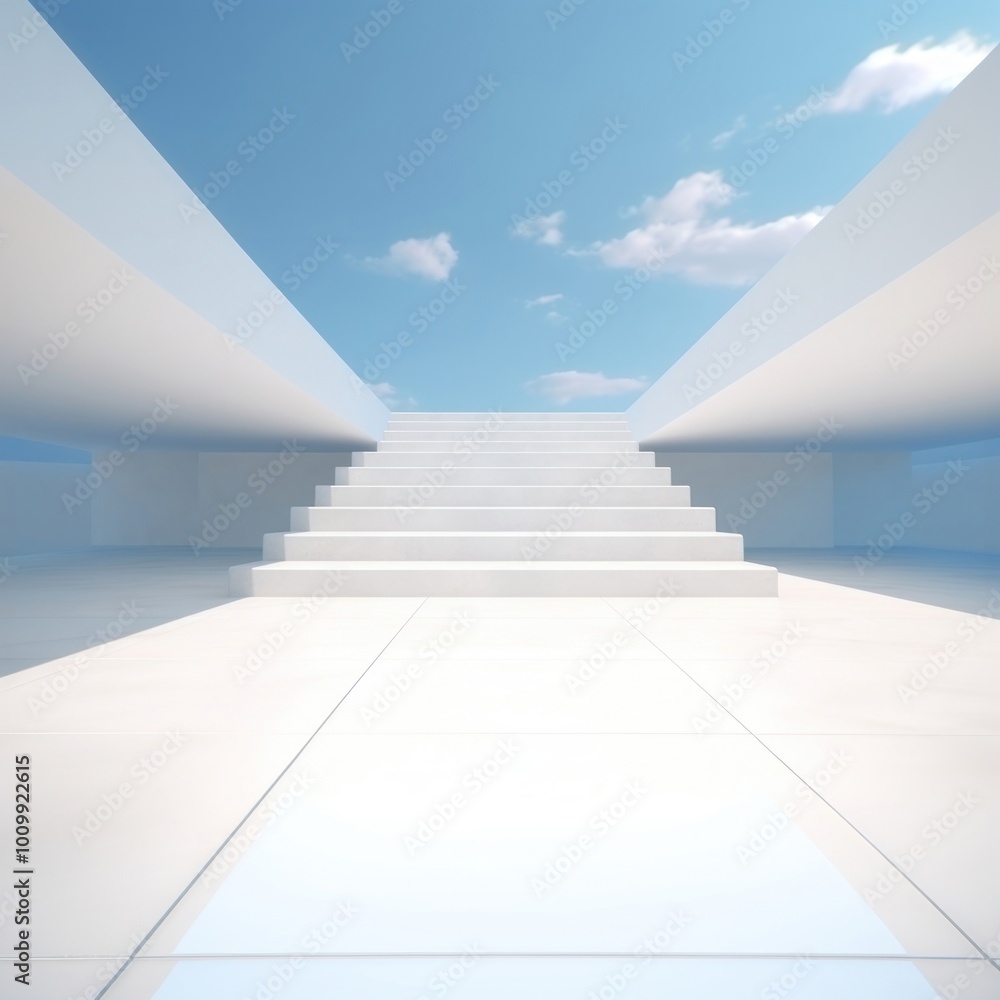 Poster building architecture backgrounds staircase.